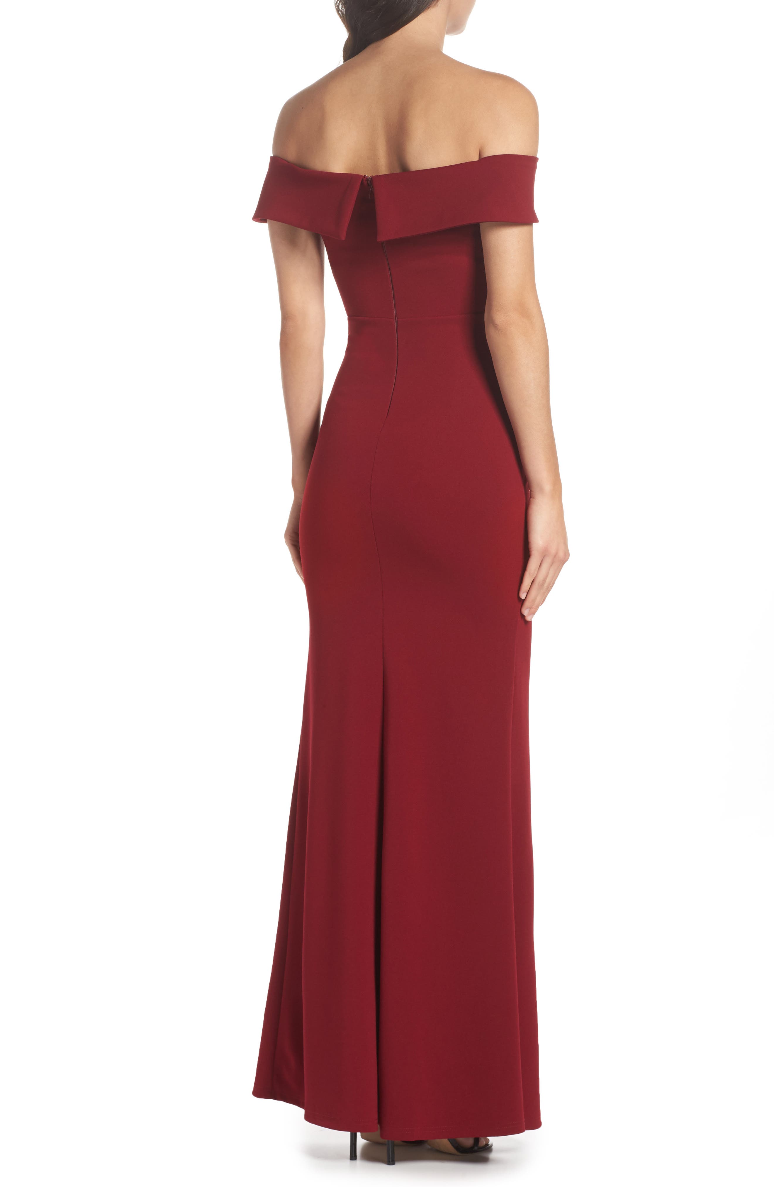 lulus off the shoulder mermaid gown