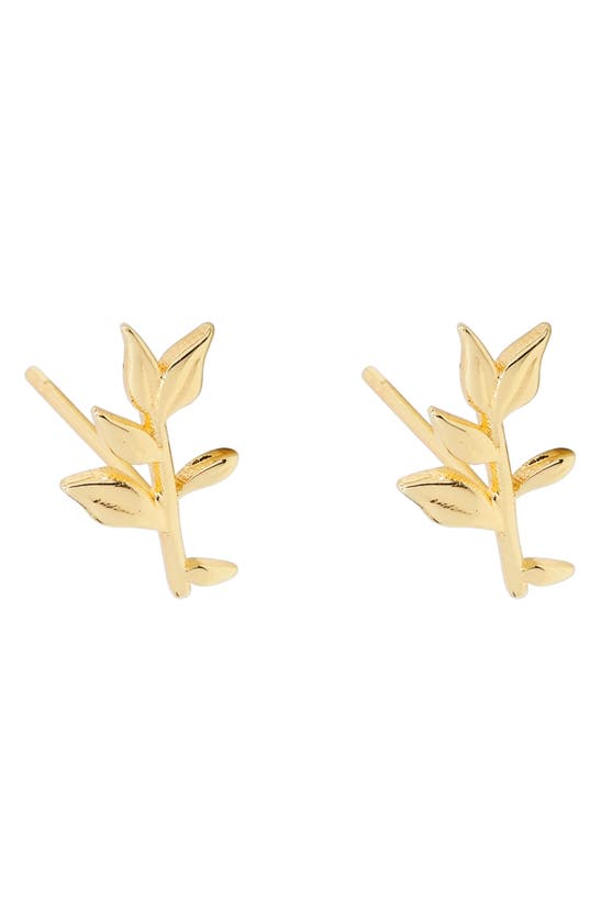 Click to view more detailed imagery on our partner's website Gorjana Autumn Stud Earrings In Gold