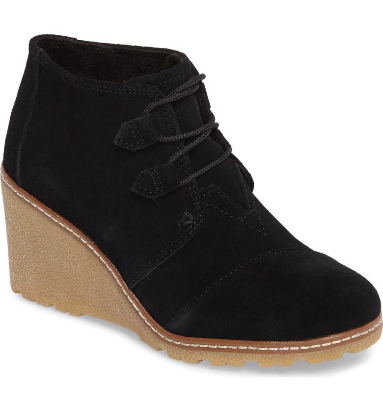 TOMS Desert Wedge Bootie (Women) | Nordstrom