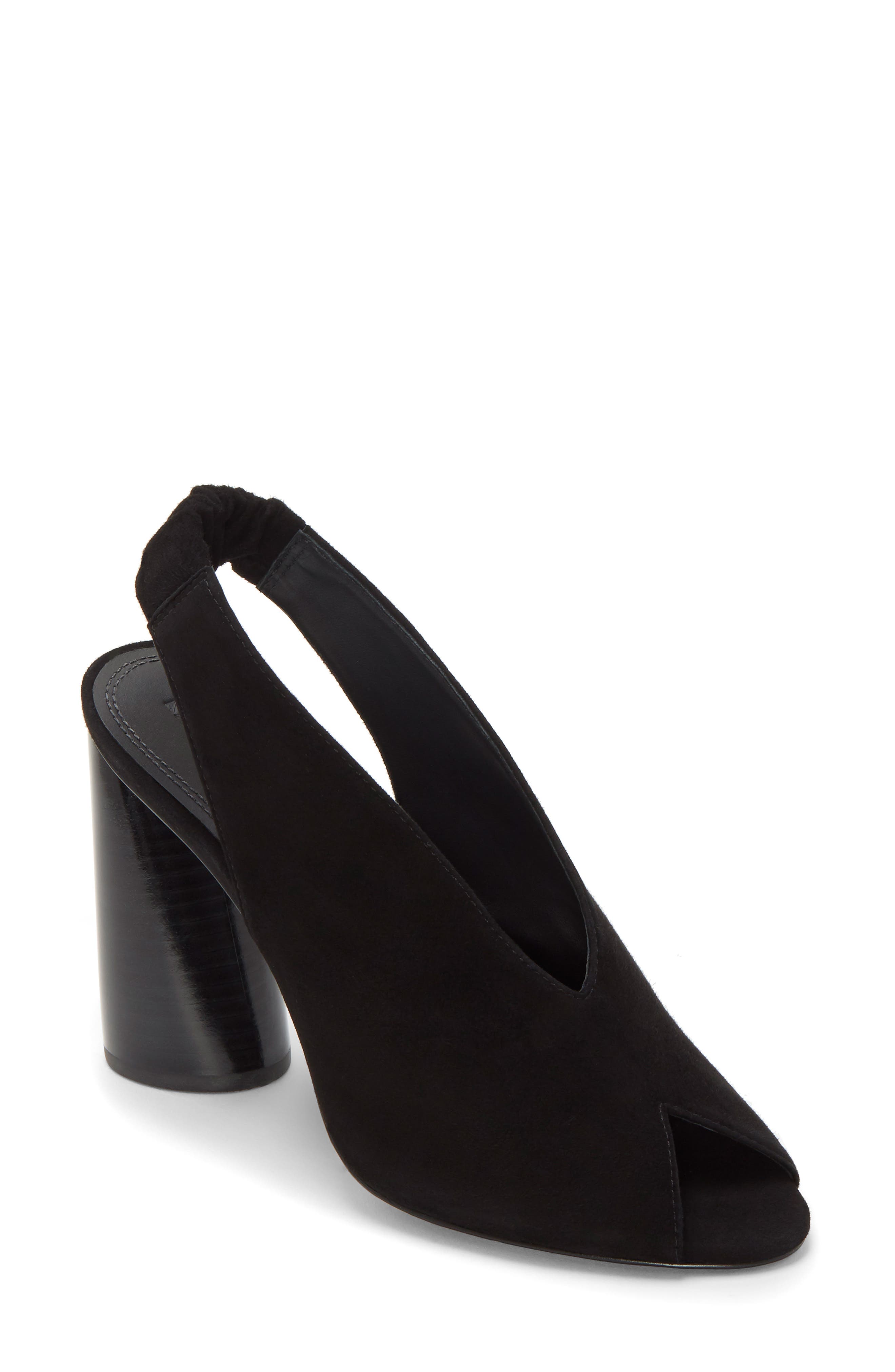 Mercedes Castillo Rowin Slingback Sandal- Black