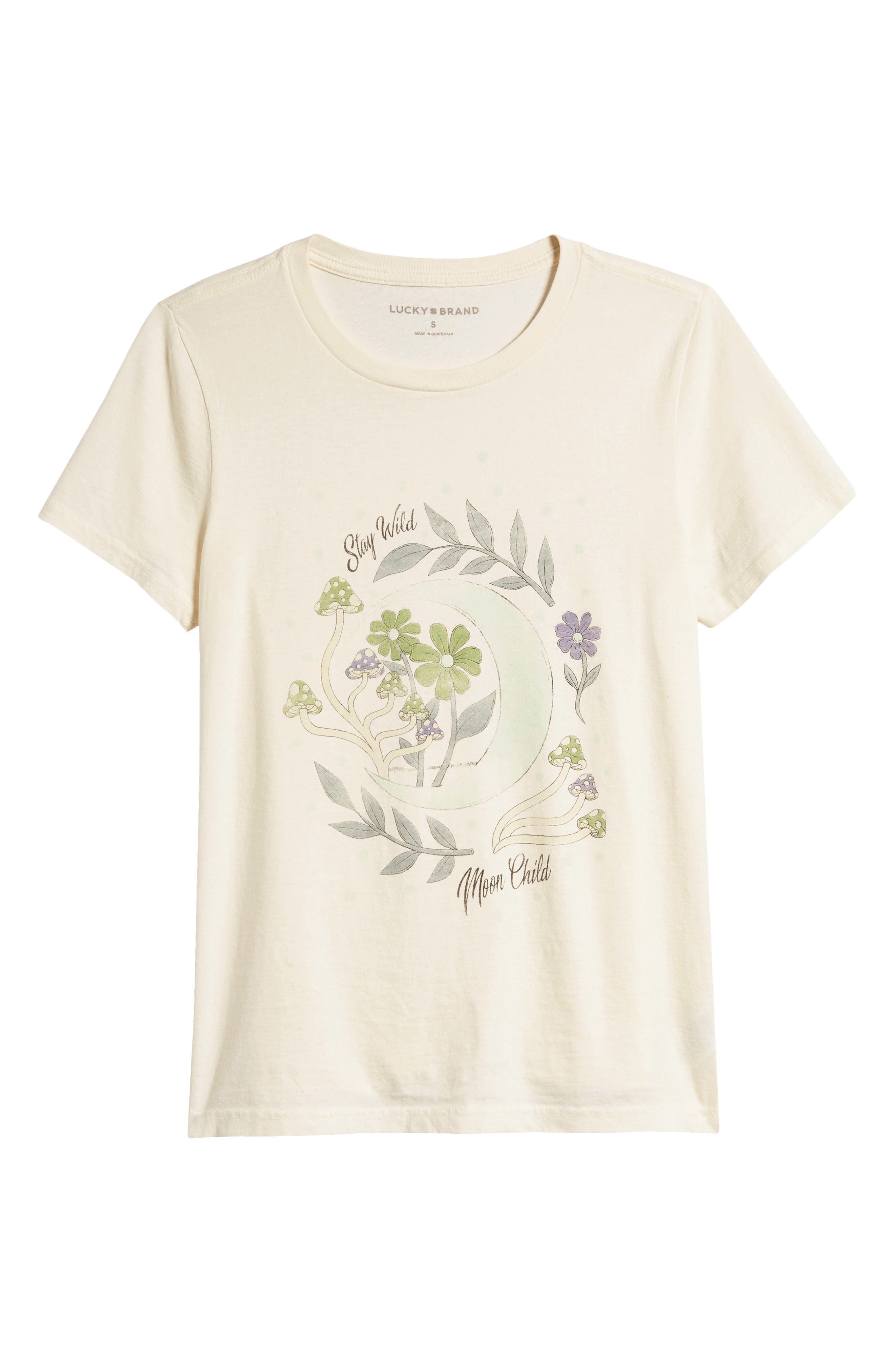 Lucky Brand Women's Lace Dolman T-shirt