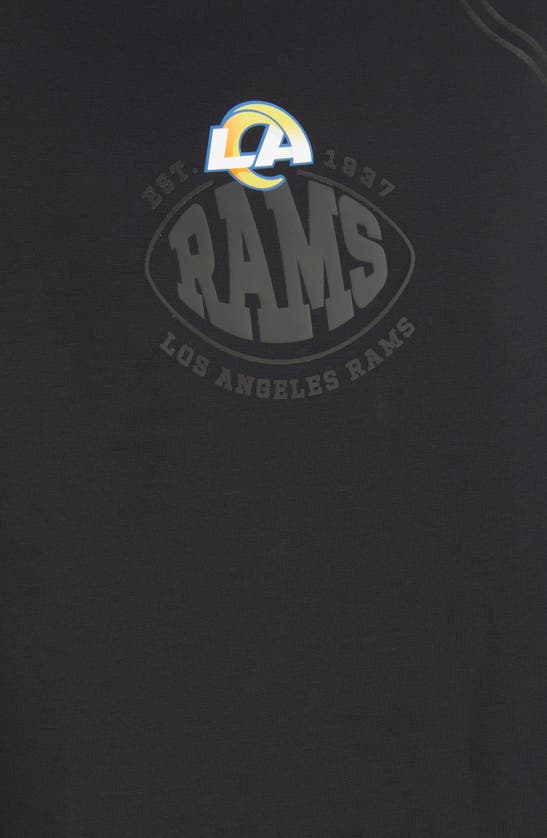 Shop Hugo Boss Boss X Nfl Blitz Crewneck Sweatshirt In Los Angeles Rams Black