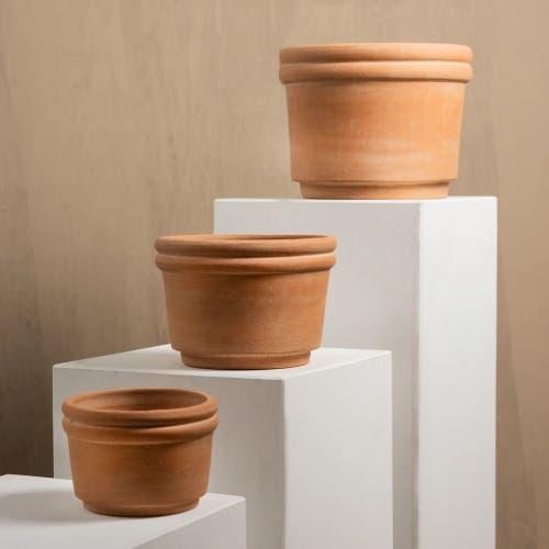 Meso Goods Felipe Terracotta Planter In Natural