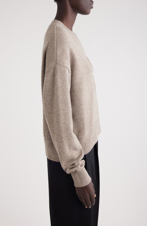 Givenchy 4g Logo Cashmere Crewneck Sweater In Pumice Beige