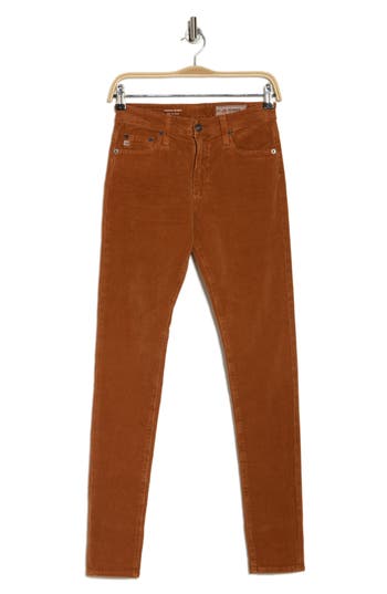 Shop Ag Farrah Skinny Jeans In 1 Year Sulfur Rust