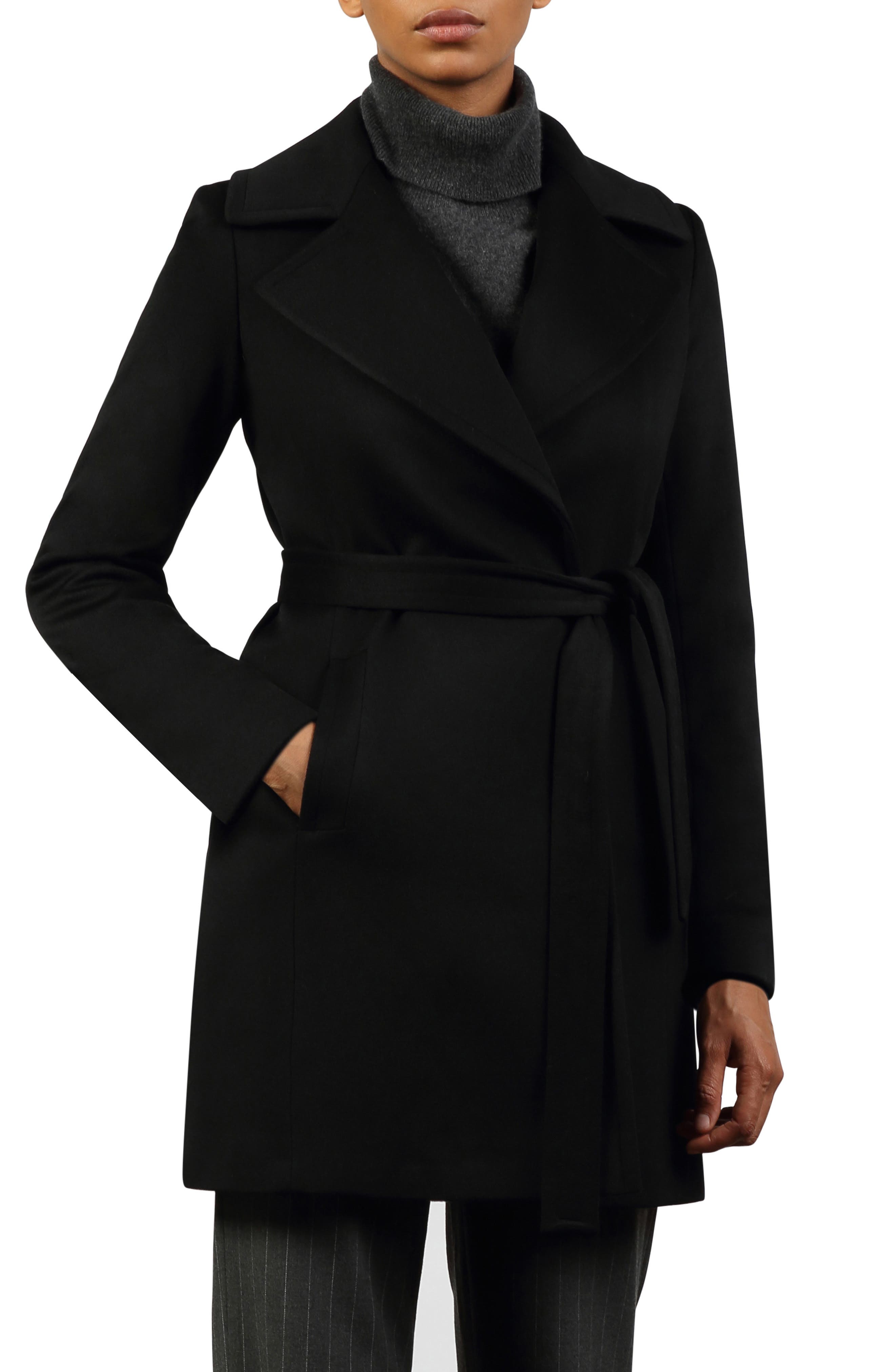 cashmere wrap coat