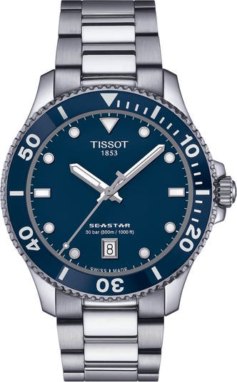 Tissot Seastar 1000 Bracelet Watch 40mm Nordstrom