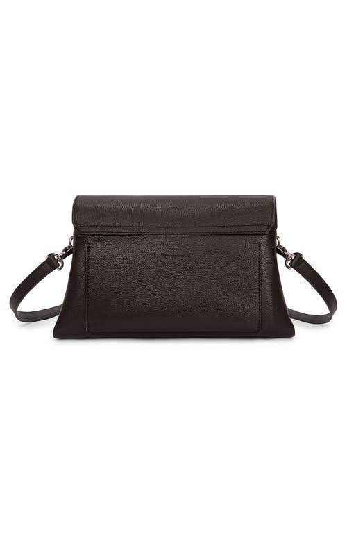 Shop Oryany Lottie Flap Crossbody Bag In Dark Chocolate