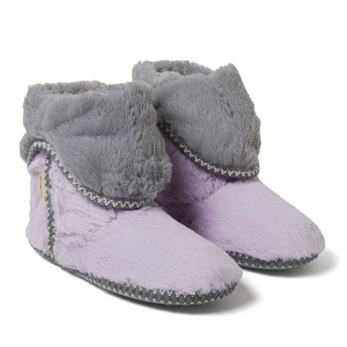Dearfoams Beth Furry Bootie In Wisteria