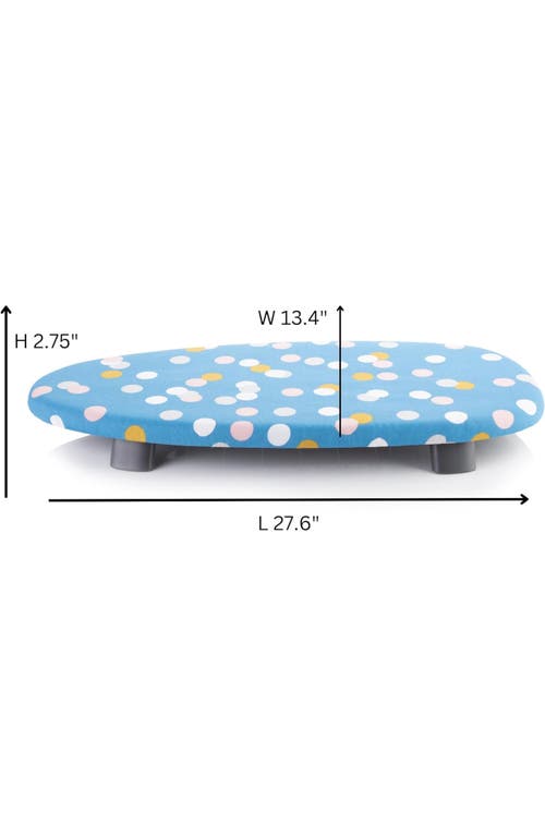 Minky Therma-lite Counter Top Ironing Board In Blue Multi