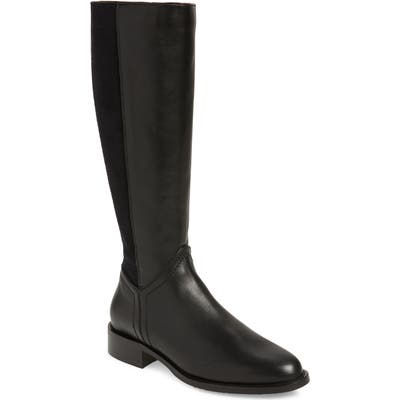 Aquatalia Nia Weatherproof Stretch Knee High Boot, Black
