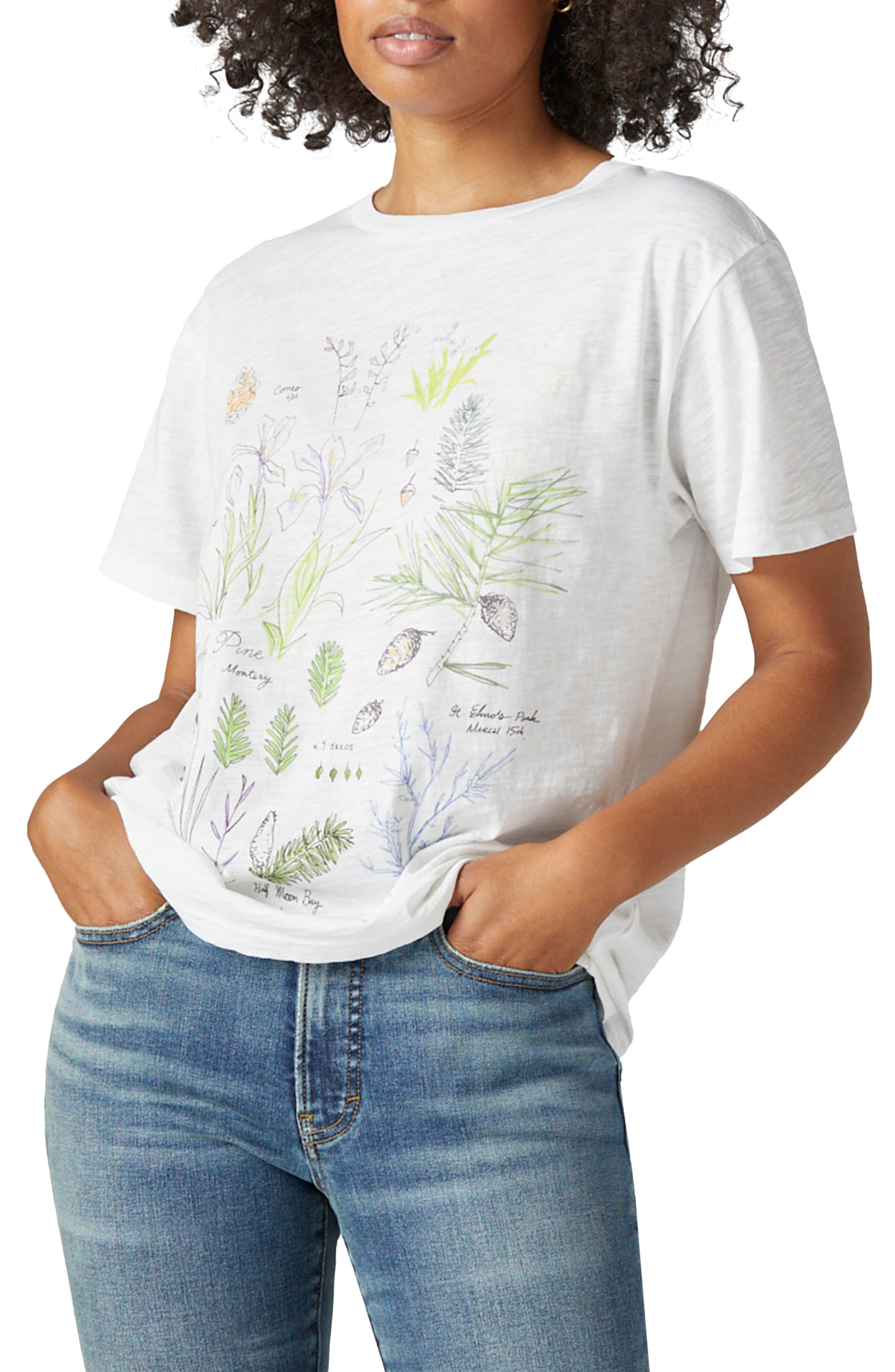 Crop Tee Graphic T-shirt Clothing Crop Tops & Tees Unique Gift for Her Modern Vintage Contemporary Fashion Women Girls Teens