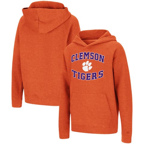 Youth Orange Chicago Bears Fan Gear Prime Pullover Hoodie