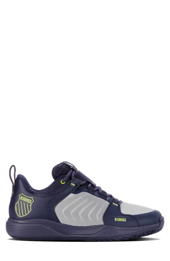 Shop K-swiss Ultrashot Team Tennis Shoe In Peacoat/ Grey Violet