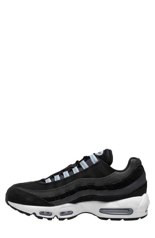 Shop Nike Air Max 95 Essential Sneaker In Black/platinum/anthracite