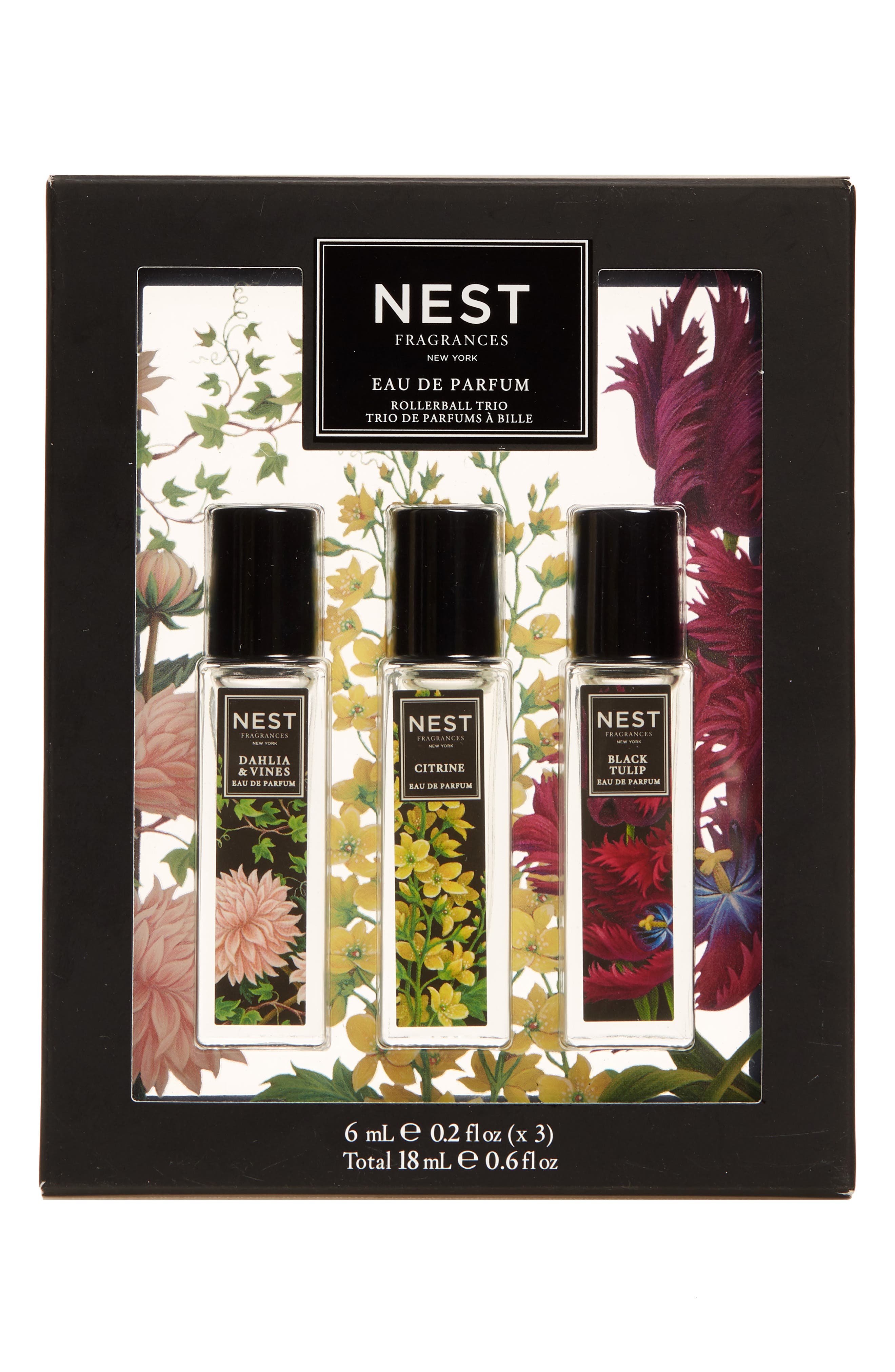 nest dahlia and vines rollerball
