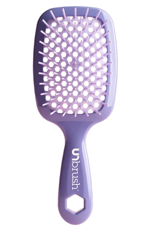 Unbrush Detangling Hair Brush Pastel Collection In Pastel/lavender Dark Purple