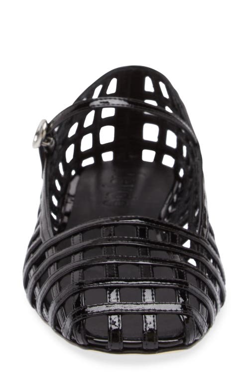 Shop Aeyde Uma Caged Mary Jane Ballet Flat In Black