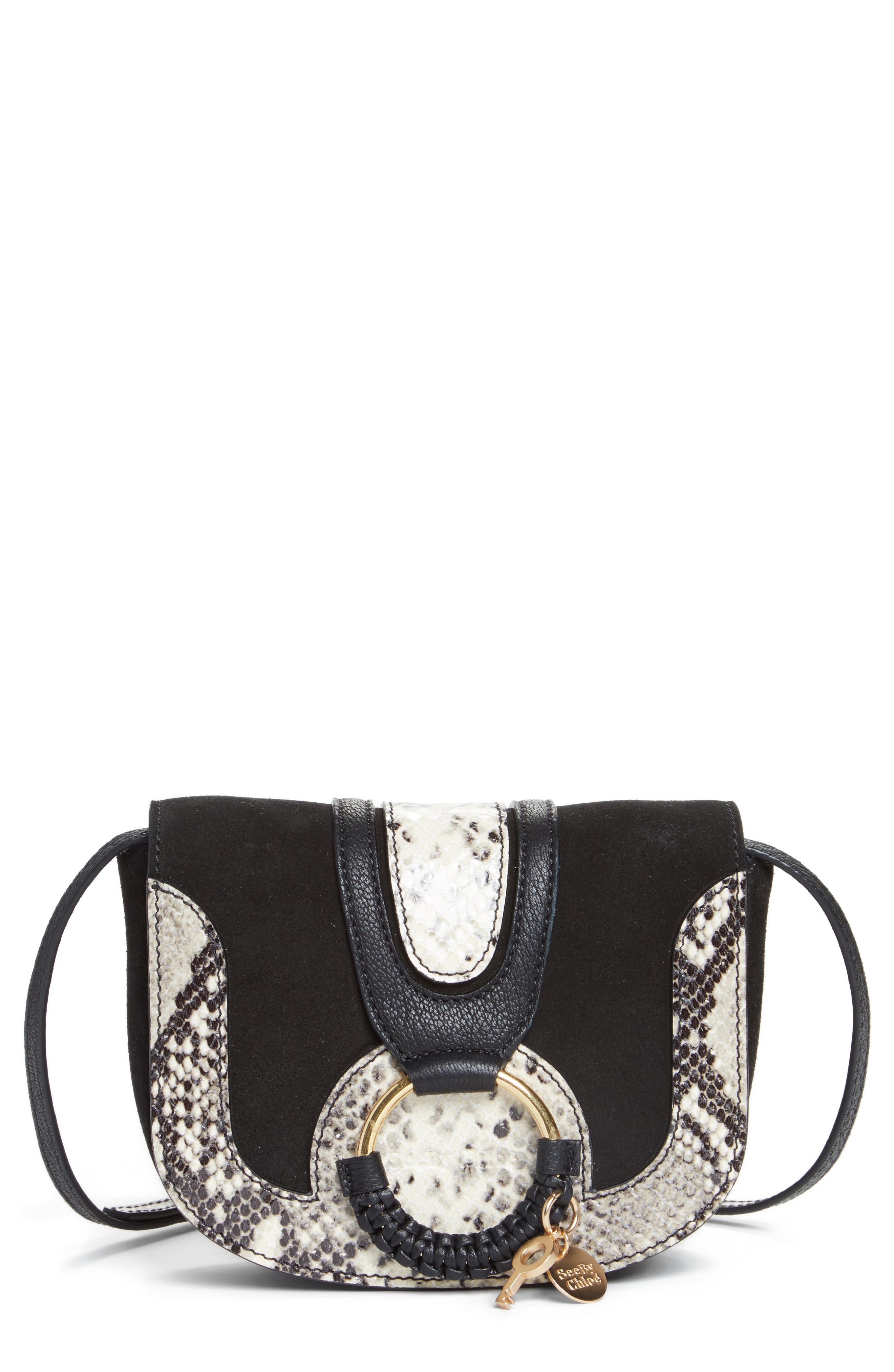 hana mini leather crossbody bag