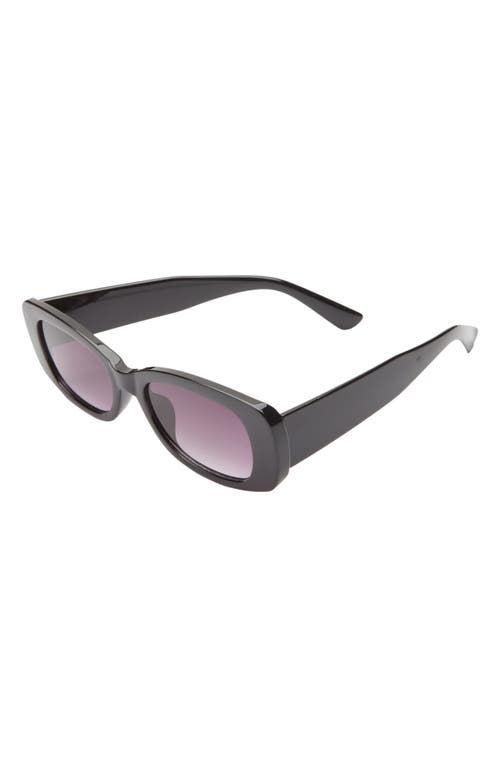 Shop Bp. 52mm Rectangular Sunglasses In Black