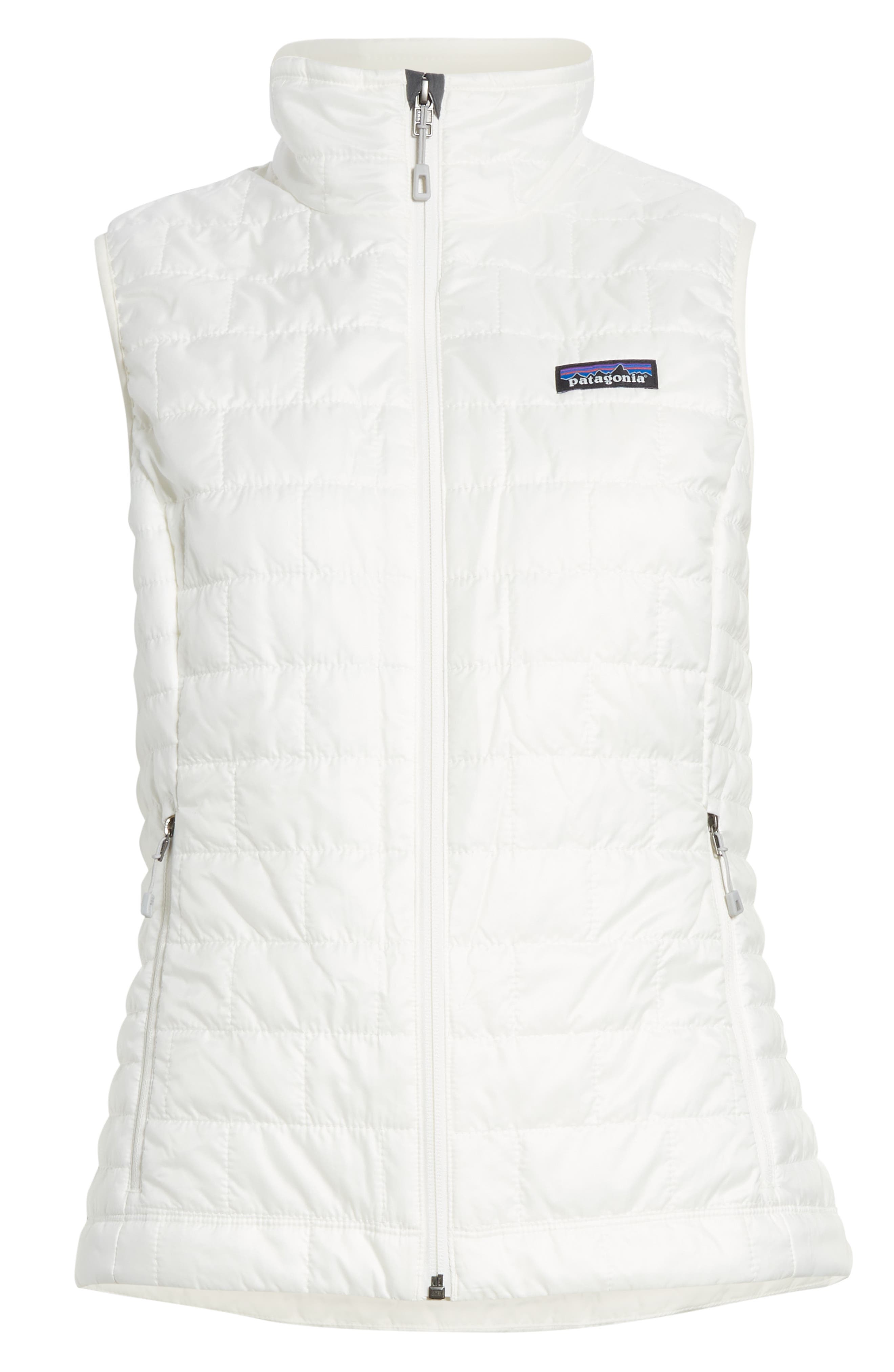 Patagonia Nano Puff Insulated Vest, White