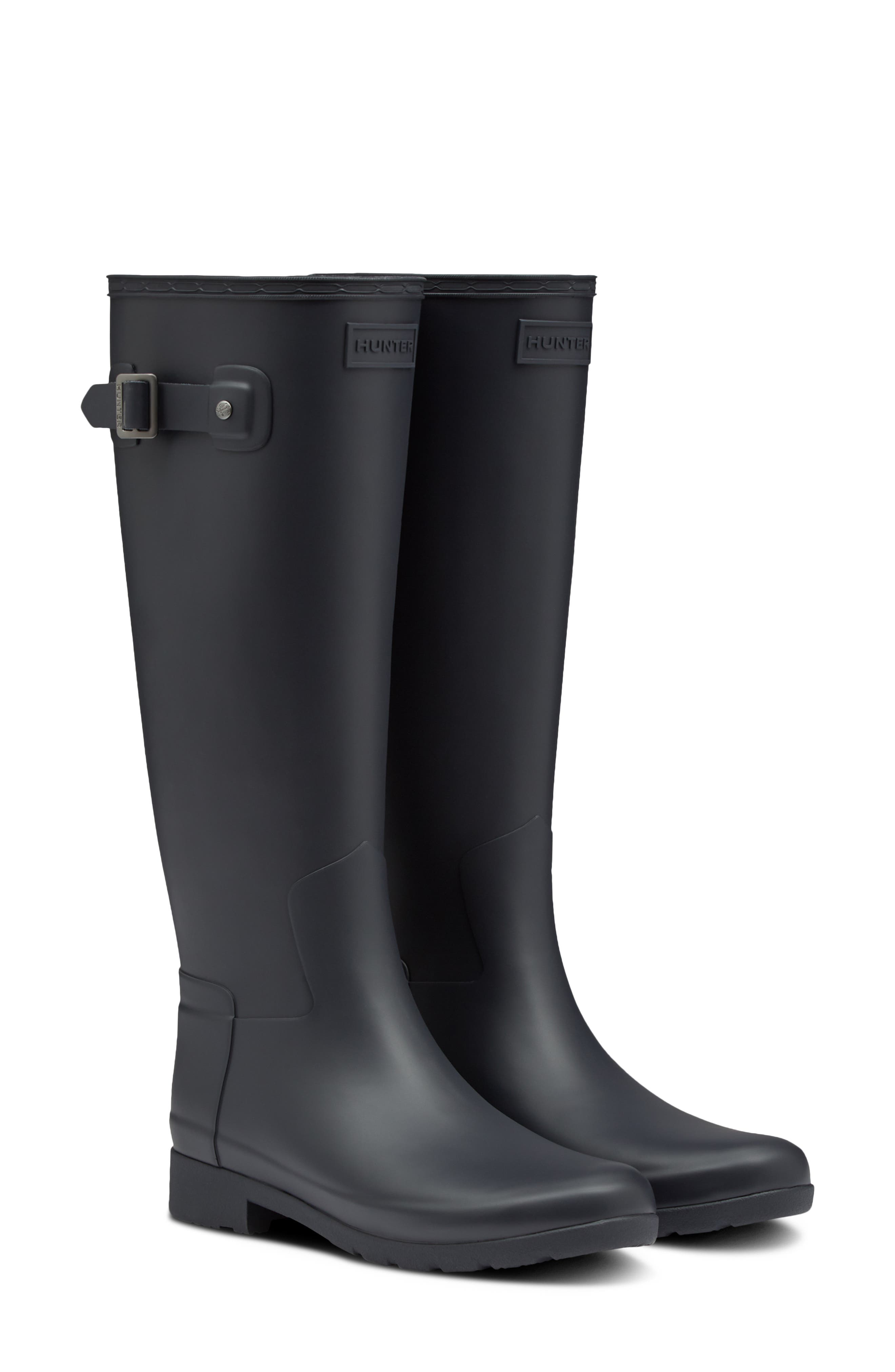 narrow rain boots