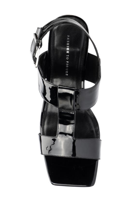 Fashion To Figure Toni Heeled Sandal In Black