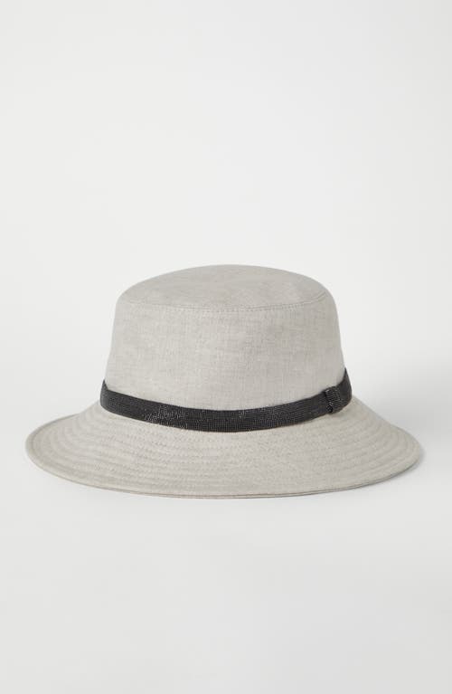 Shop Brunello Cucinelli Bucket Hat In Sand