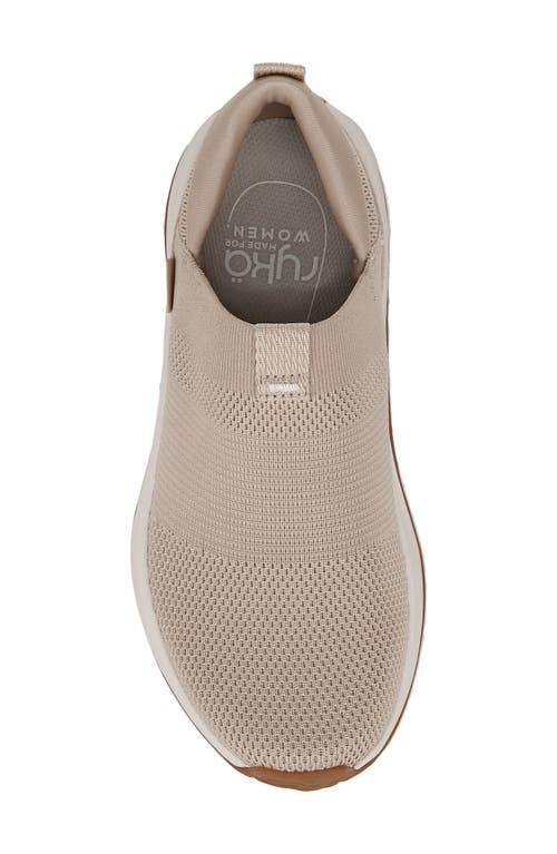 Shop Ryka Rykä Encore Knit Sneaker In Terra Taupe