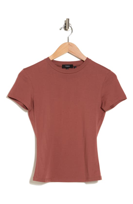 THEORY TINY APEX ORGANIC PIMA COTTON T-SHIRT