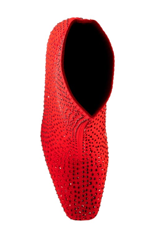 Ninety Union Barb Round Heel Bootie In Red