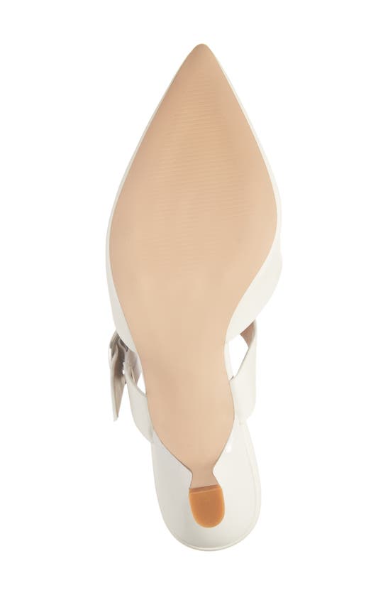 Nordstrom Rack Fawn Mule In Ivory Pristine