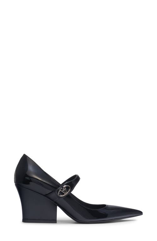 Shop Valentino Garavani Vlogo Lockette Mary Jane Pump In Nero