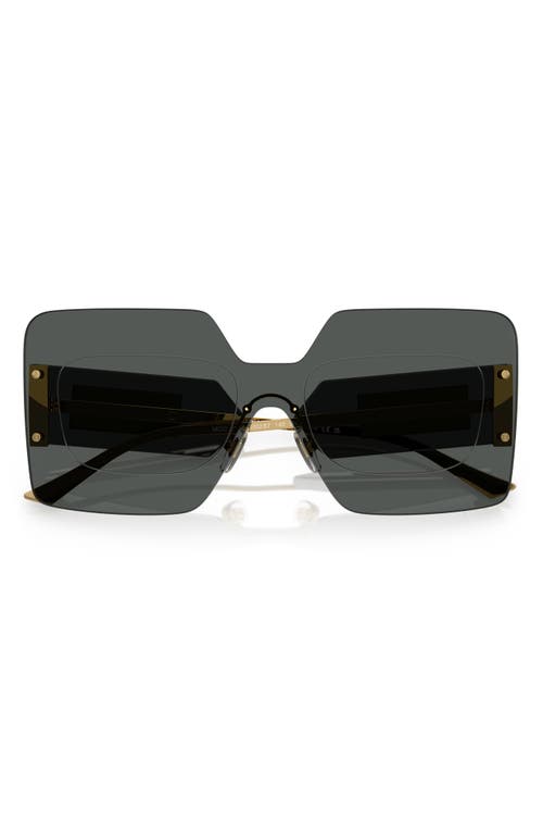 Versace 42mm Square Sunglasses In Dark Grey