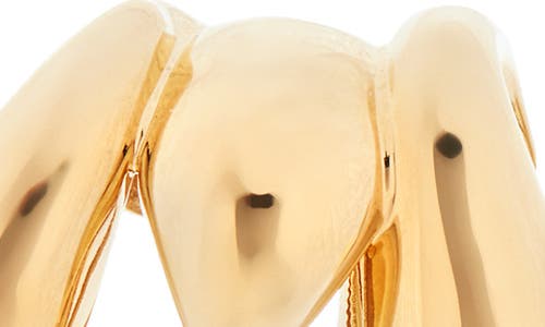 Givenchy Feline Set Of 2 Ear Cuffs In Golden Yellow