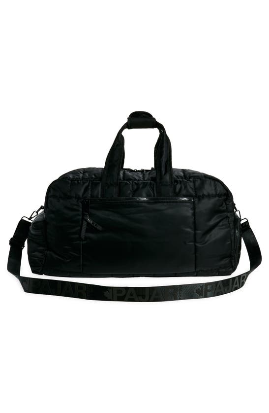 Shop Pajar Twill Duffle Bag In Black