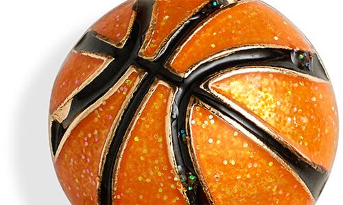 Baublebar Basketball Hoop Earrings In Orange Multi