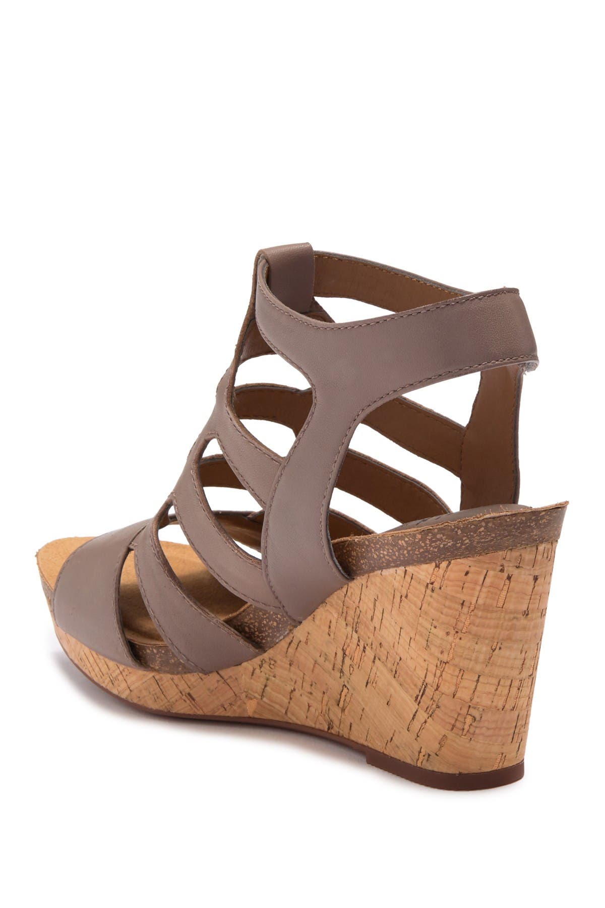 Sofft Chamblee Leather Wedge Sandal Nordstrom Rack