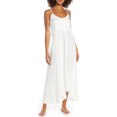 Groceries Apparel Ava Organic Cotton Nightgown, White