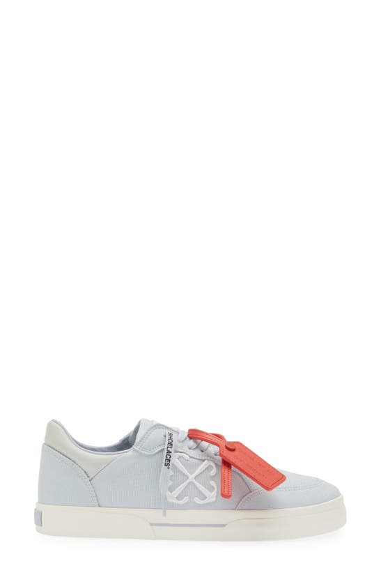 Shop Off-white New Vulcanized Low Top Sneaker In Light Blue White