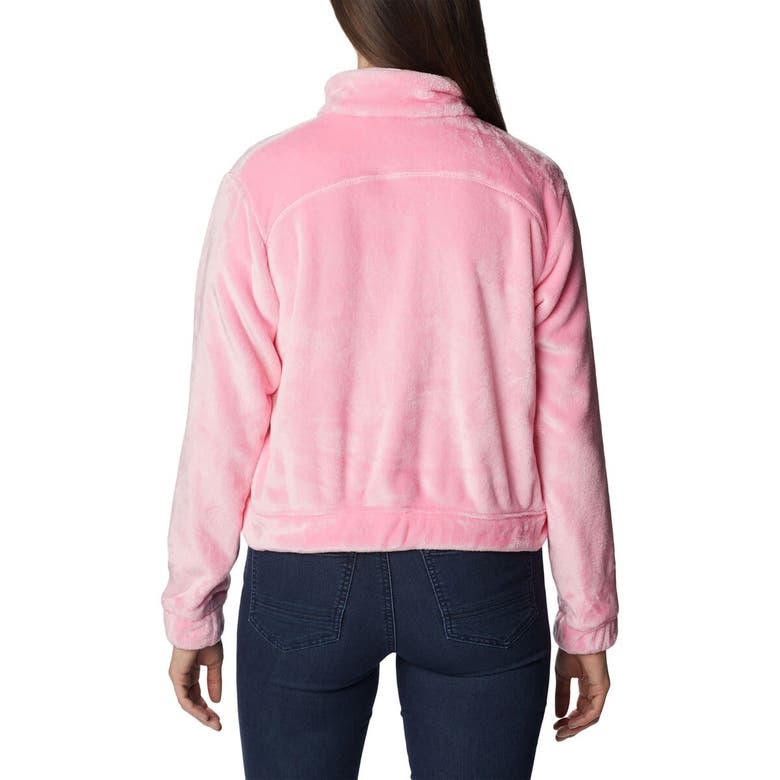 Shop Columbia Pink New York Rangers Fire Side Full-zip Jacket
