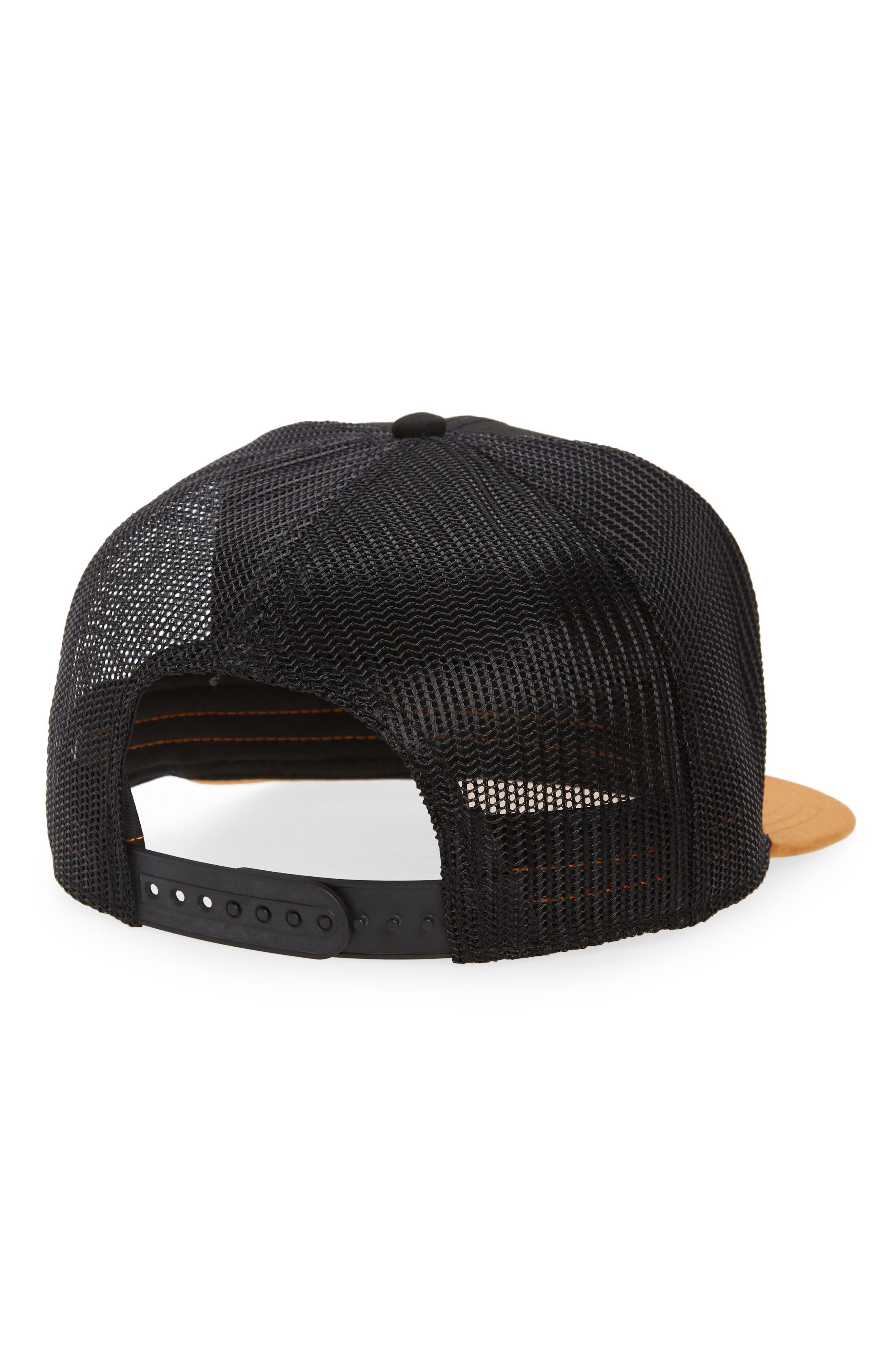Timberland Faux Suede Brim Trucker Hat 