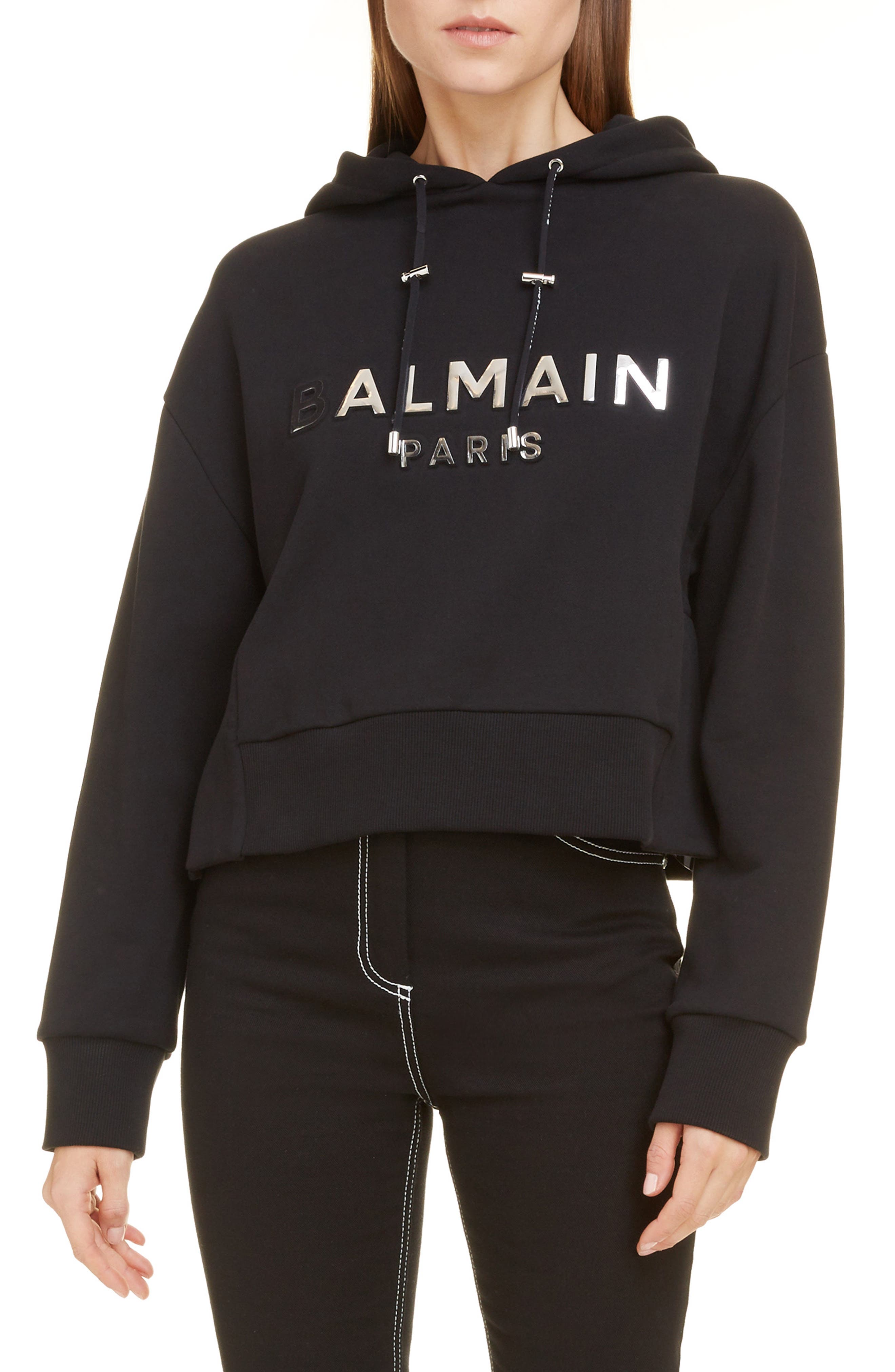 balmain hoodie women's