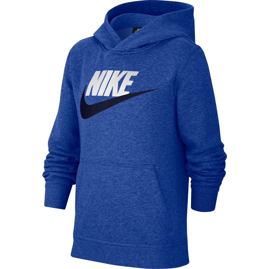 Nike Sportswear Club Fleece Hoodie In Game Royal/heather