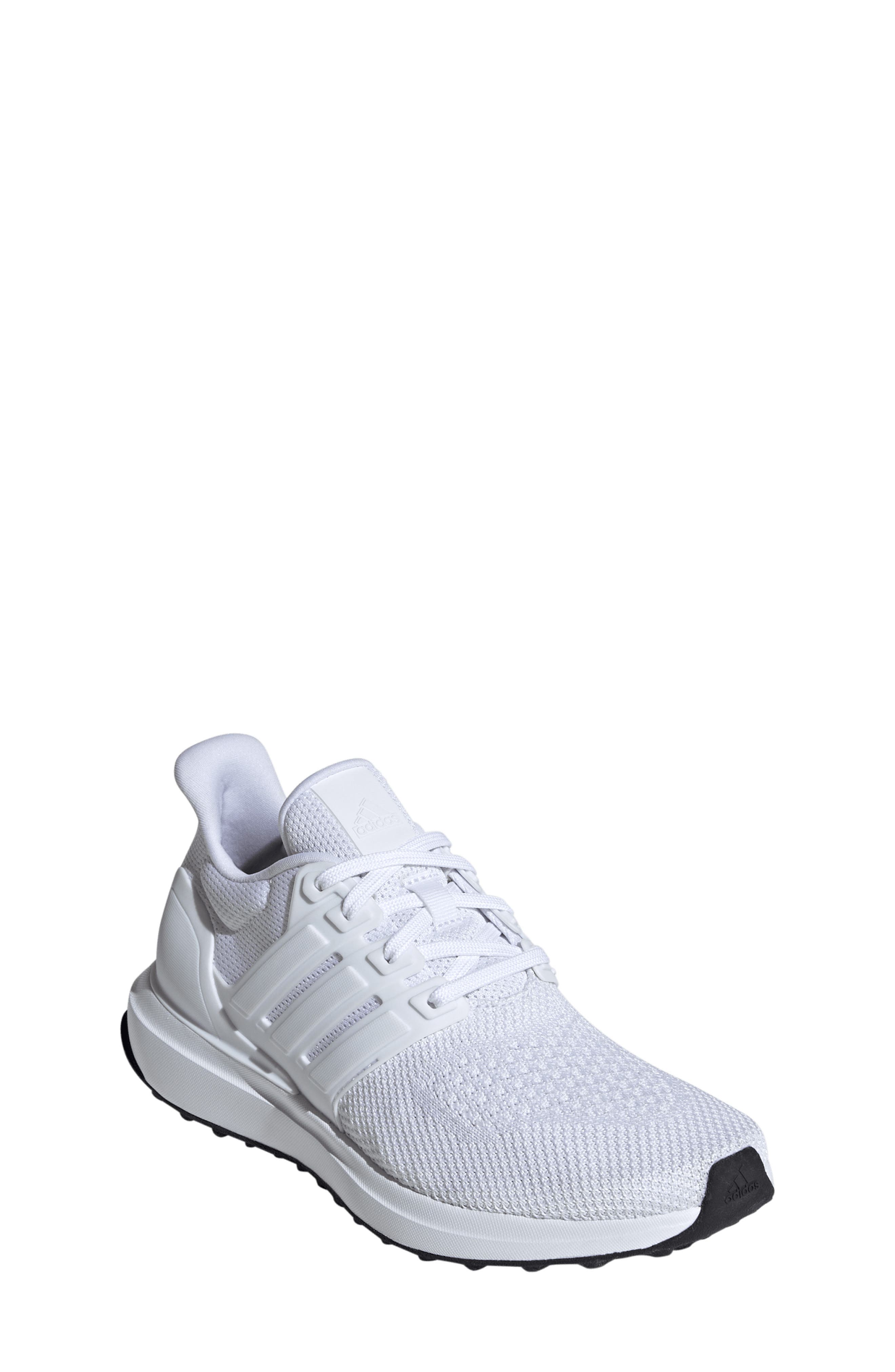 all white adidas boys