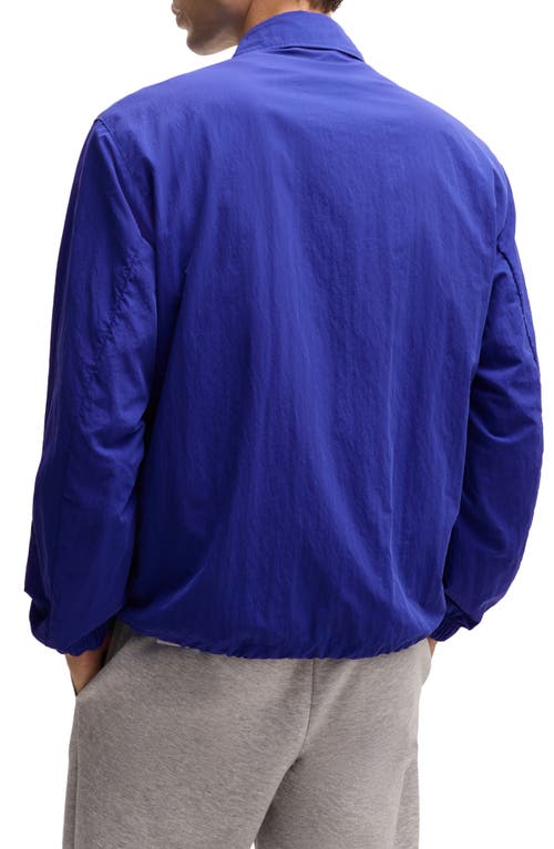Hugo Boss Boss X Nfl X Nfl Otto Jacket In New York Giants