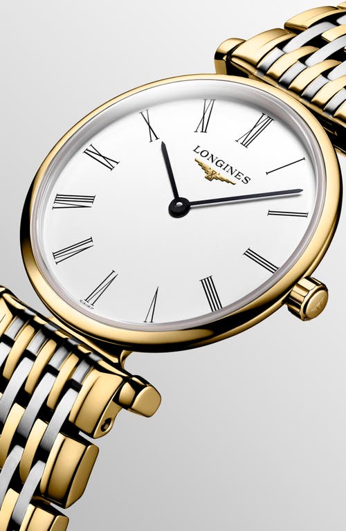 Longines Women's La Grande Classique White Dial Watch In White