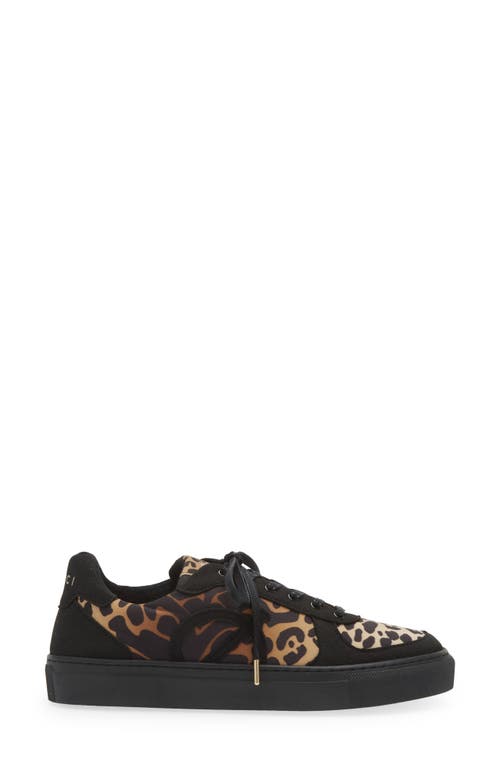 Shop Loci Classic Water Repellent Sneaker In Black/leopard/black