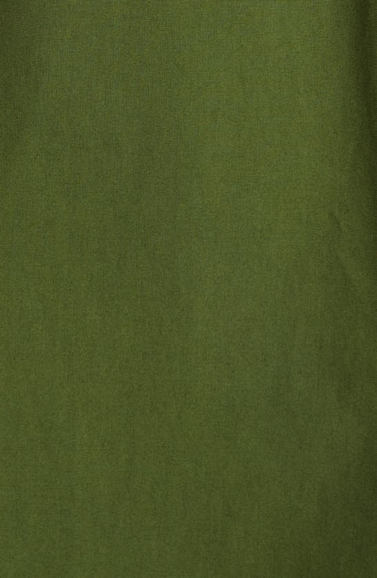 Bottega Veneta Oversize Short Sleeve Button-up Shirt In Thyme