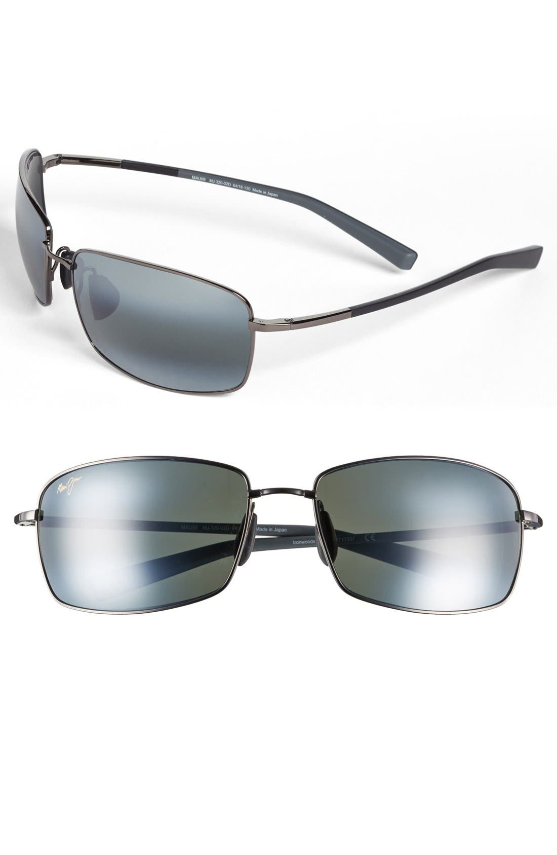 Maui Jim 'MauiFlex Ironwoods' PolarizedPlus® 64mm Sunglasses Nordstrom